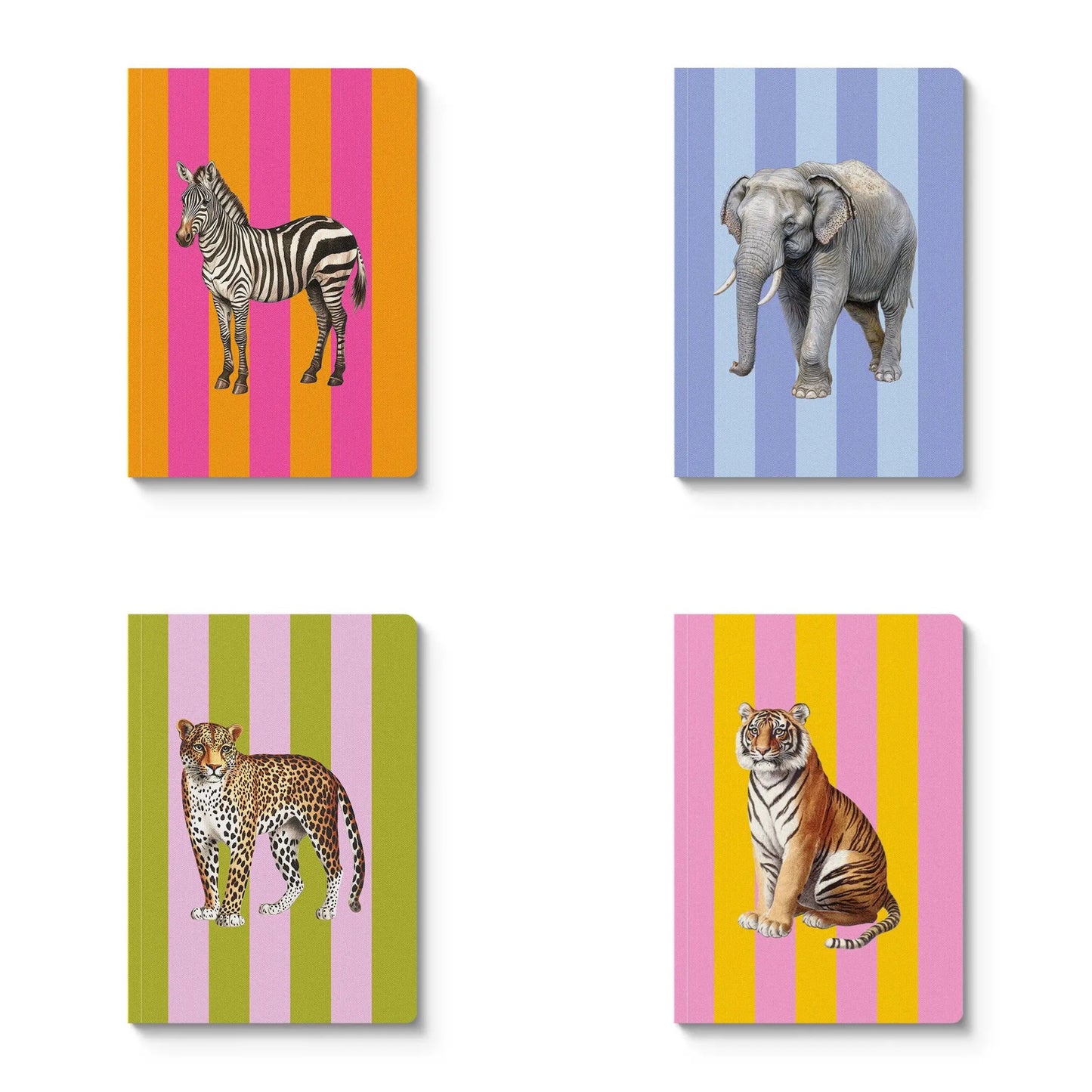 Stripy animal notebook