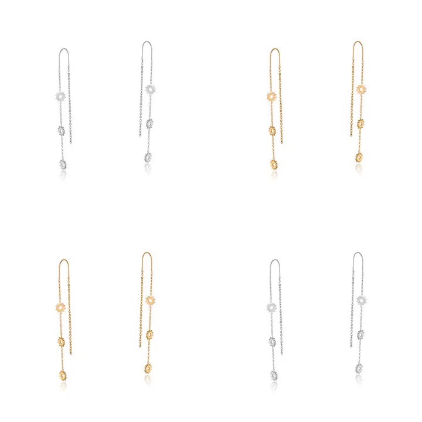 Threader earrings - Mira