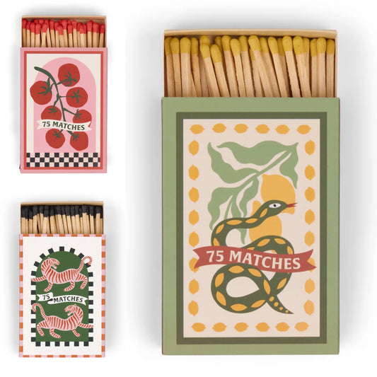 75 matches box