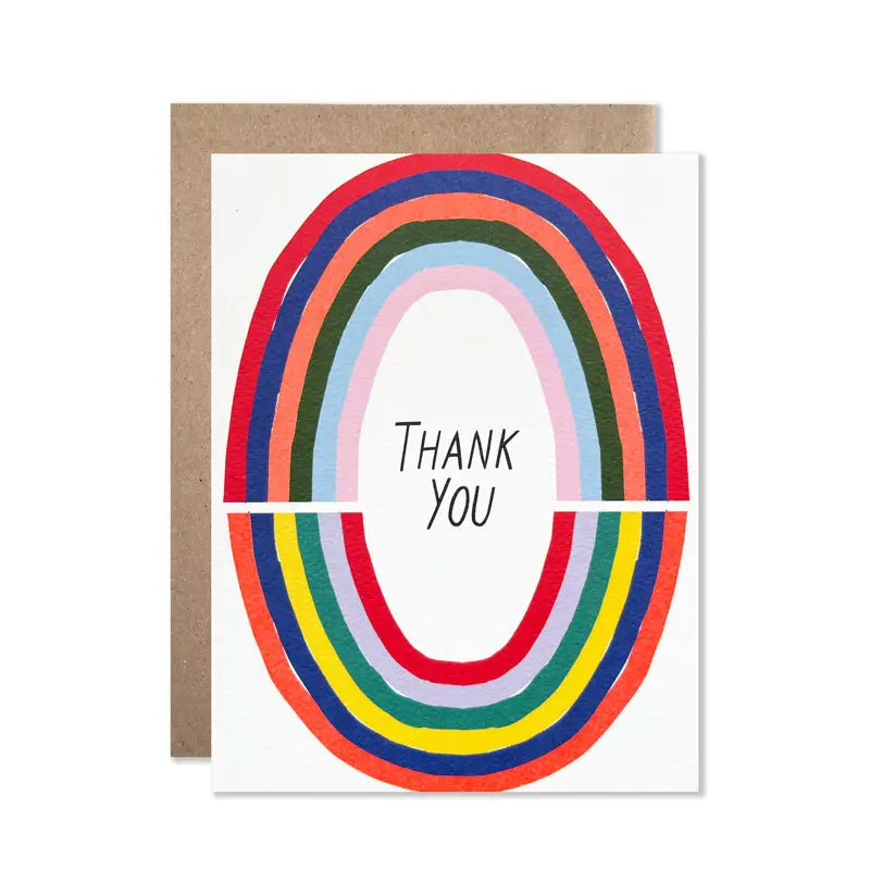 Thank you rainbow arches