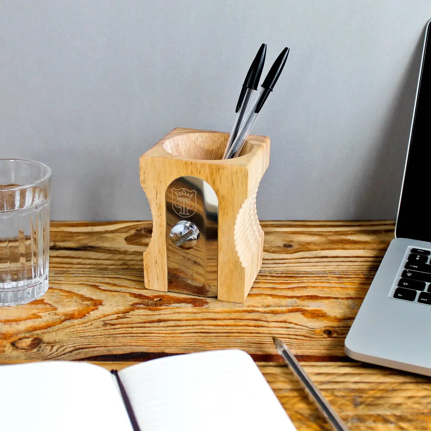 Pencil sharpener desk tidy