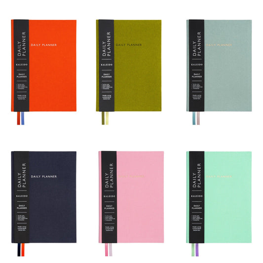 A5 fabric daily planner