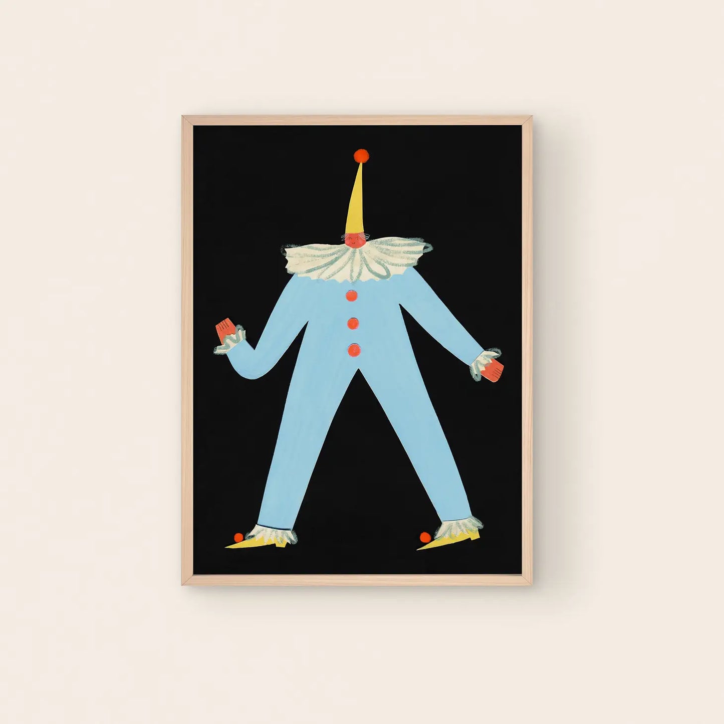 Robin Circus A4 print