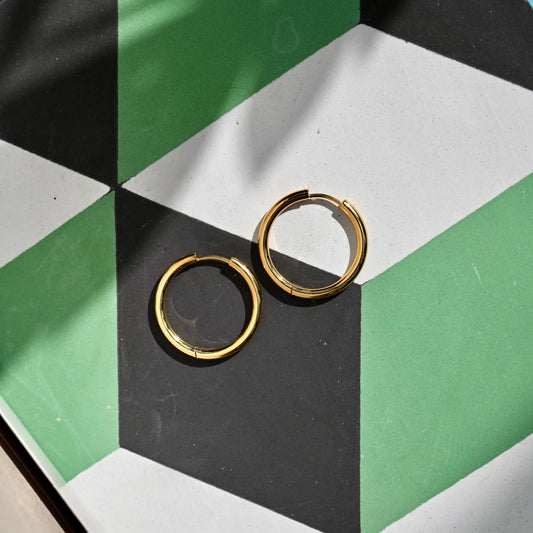 Everyday hoop earrings