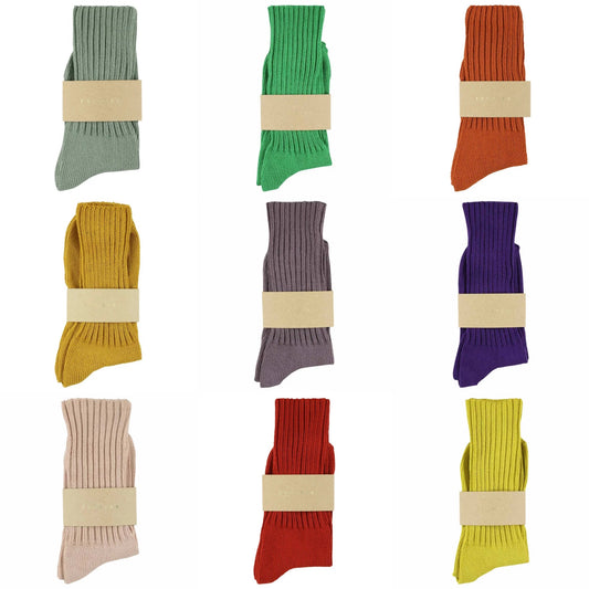Crew ribbed socks