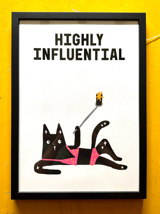 Highly influential A3 print
