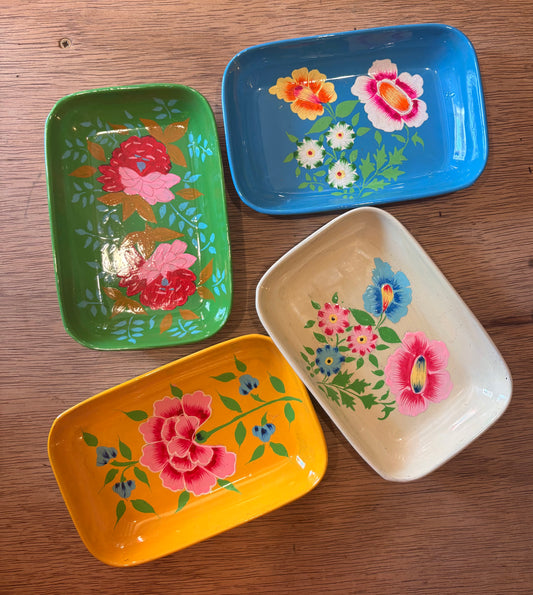 Kashmiri trinket tray - rectangle