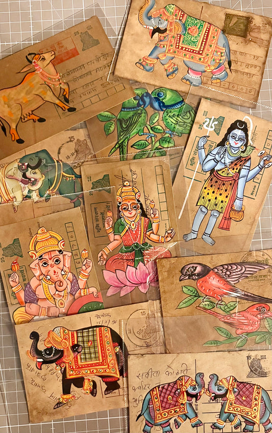 Vintage indian postcards