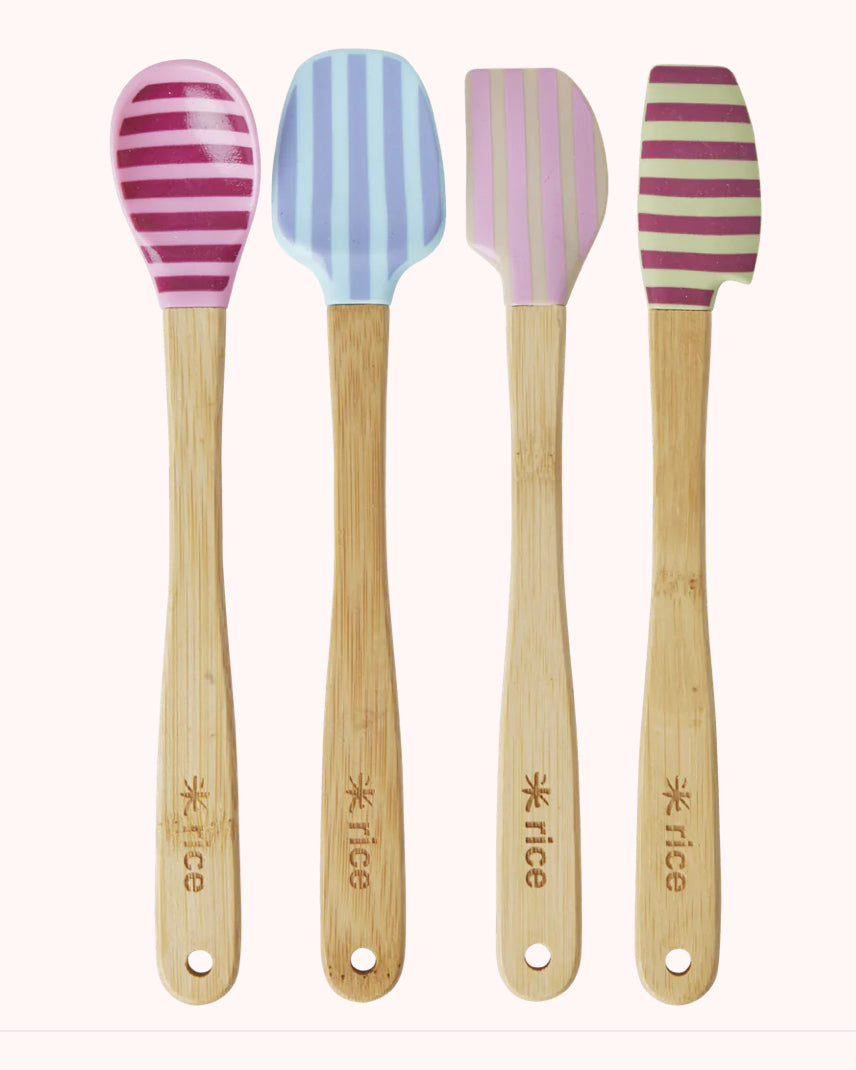 Stripy silicone scrapers