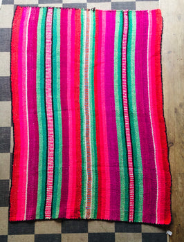 Peruvian frazada rug - No.13
