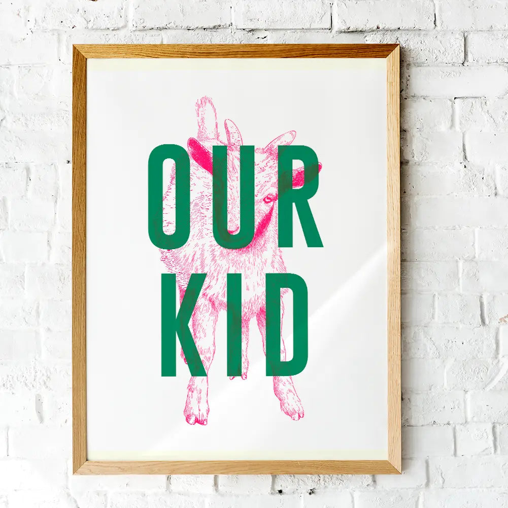 Our kid A4 print