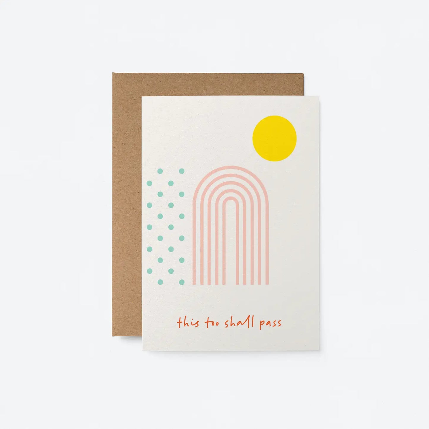This too shall pass card