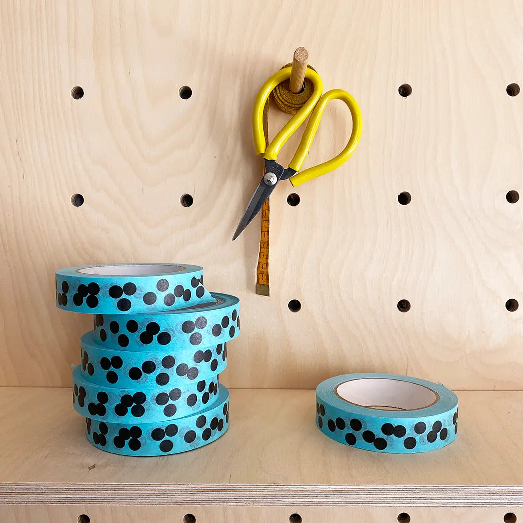Colourful paper tape