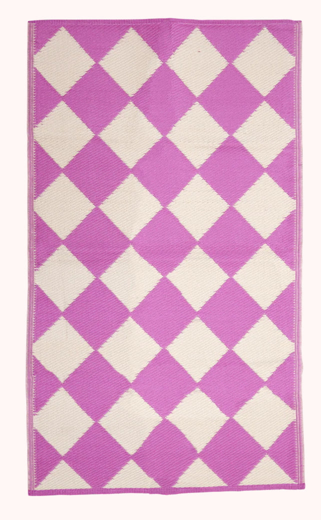 Recycled plastic runner