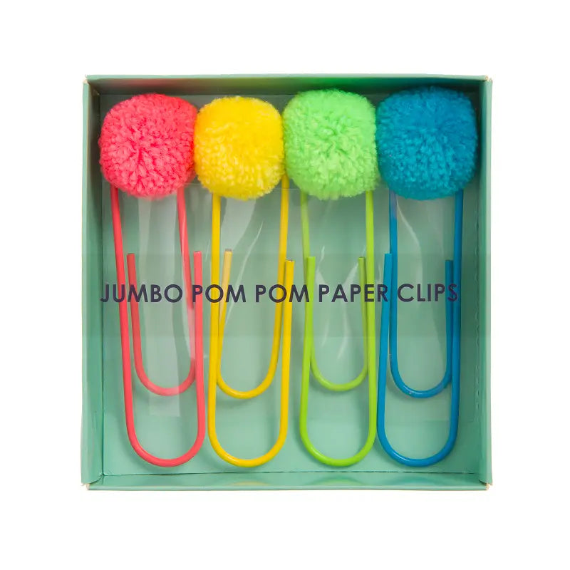 Pompom paperclips