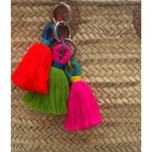 Tassel bag charm