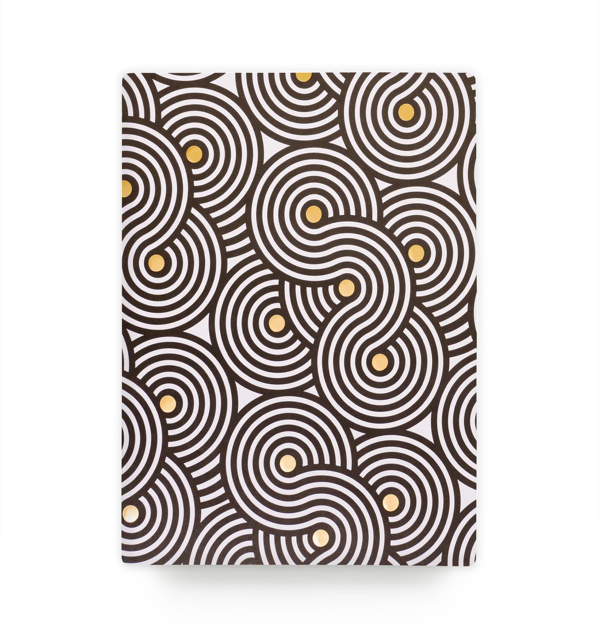 Swirly black and white wrap