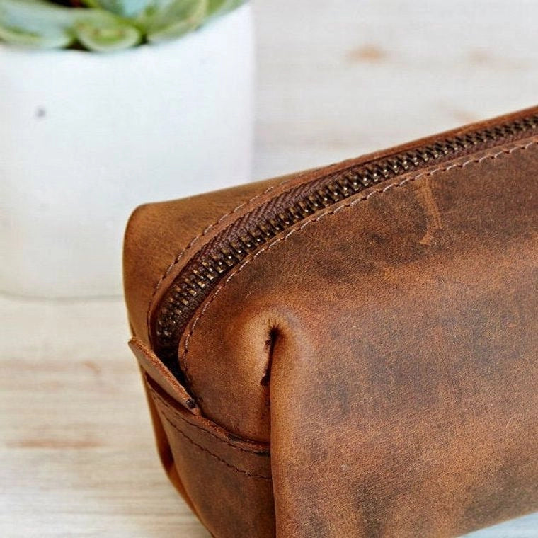 Leather pencilcase