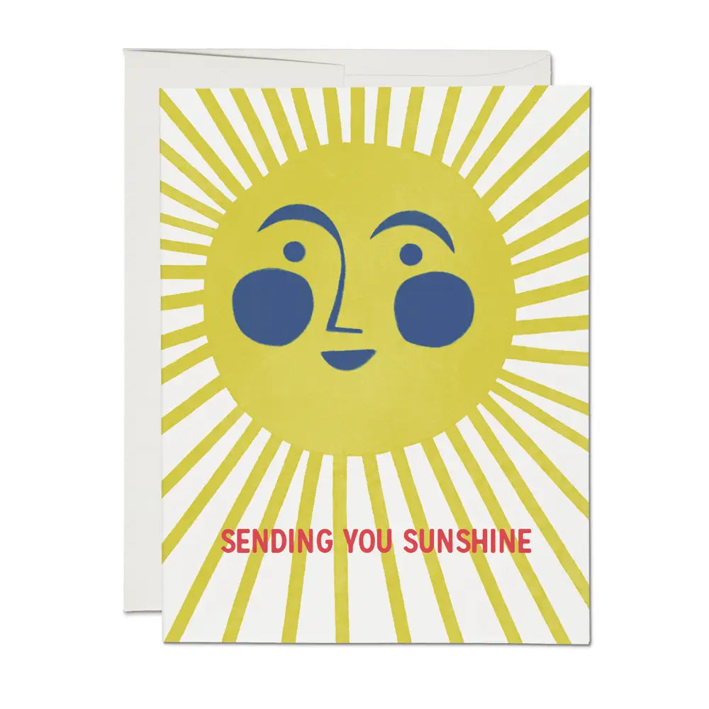 Sending sunshine card