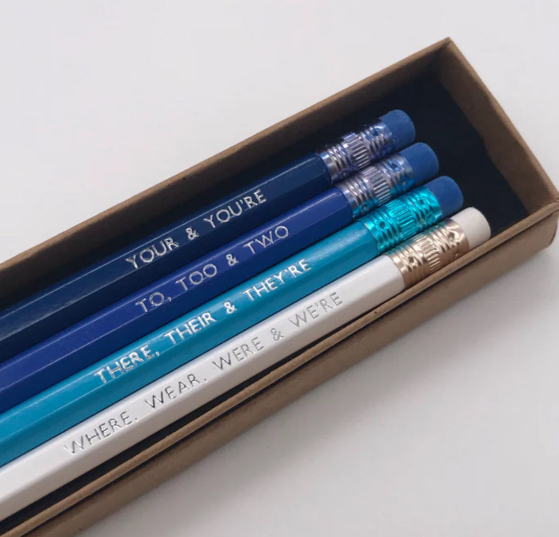 Grammar pencil set