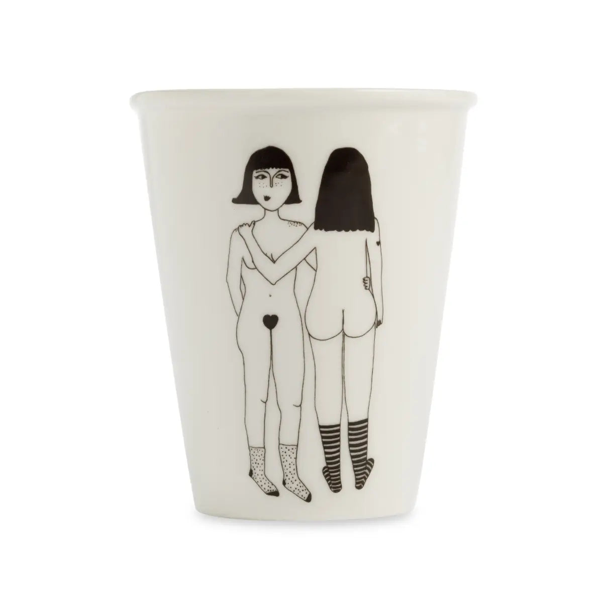 Boobies ceramic cup
