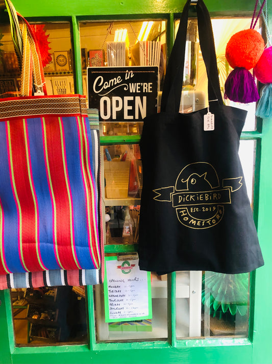 DickieBird tote bag