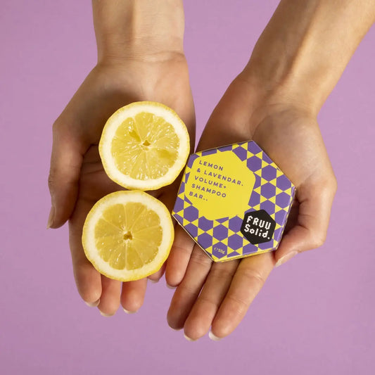 Fruu lemon and lavender shampoo bar