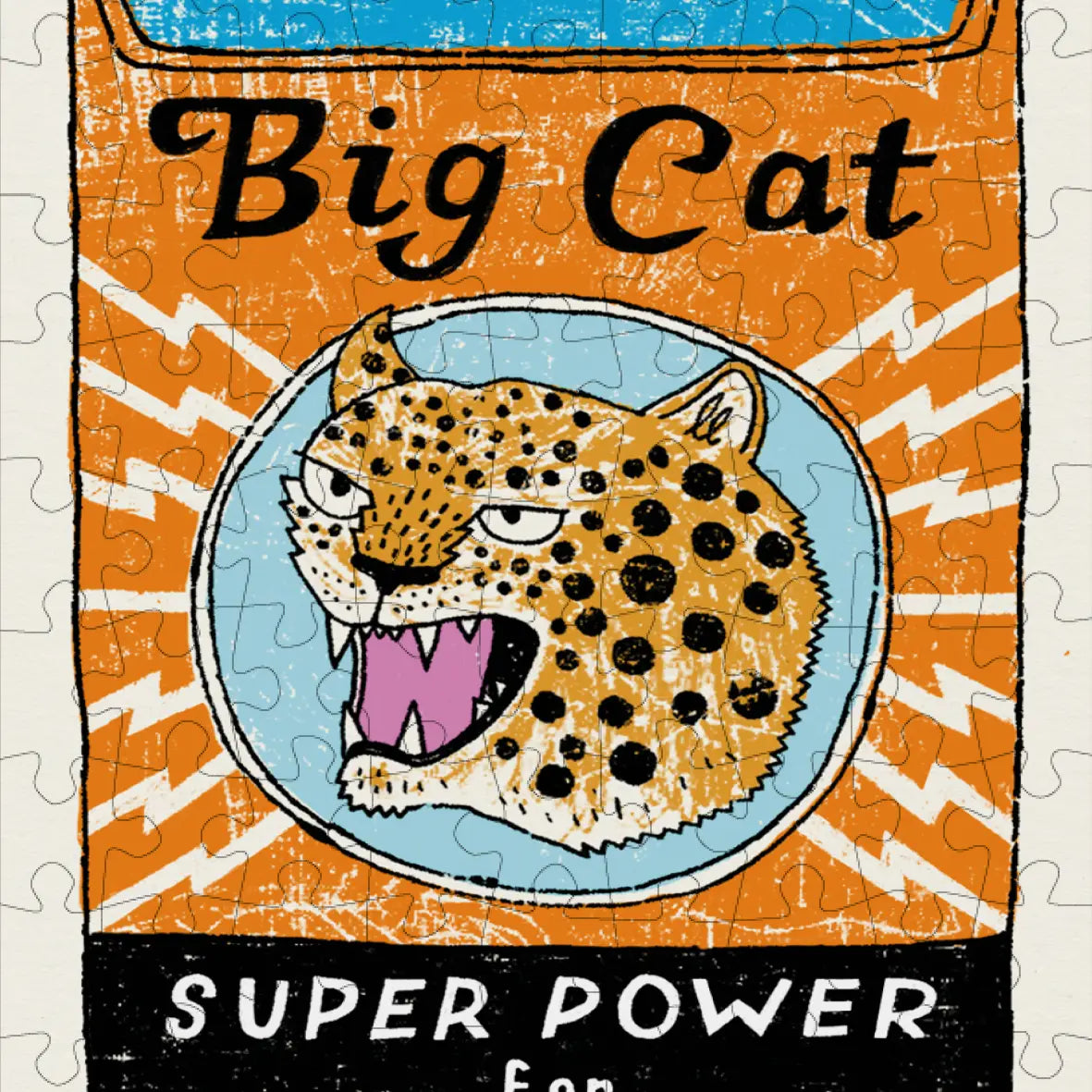 Big cat 99-piece mini puzzle