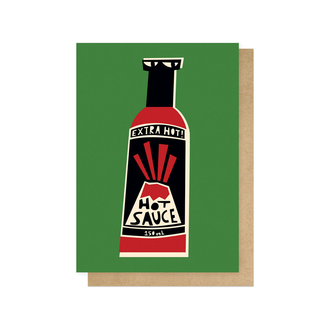Hot sauce greetings card