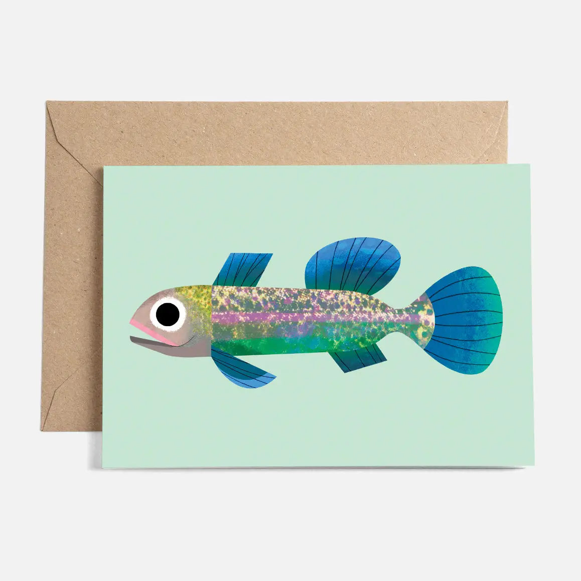 Fish greetings card
