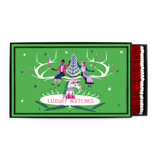 Giant Festive Christmas matchbox