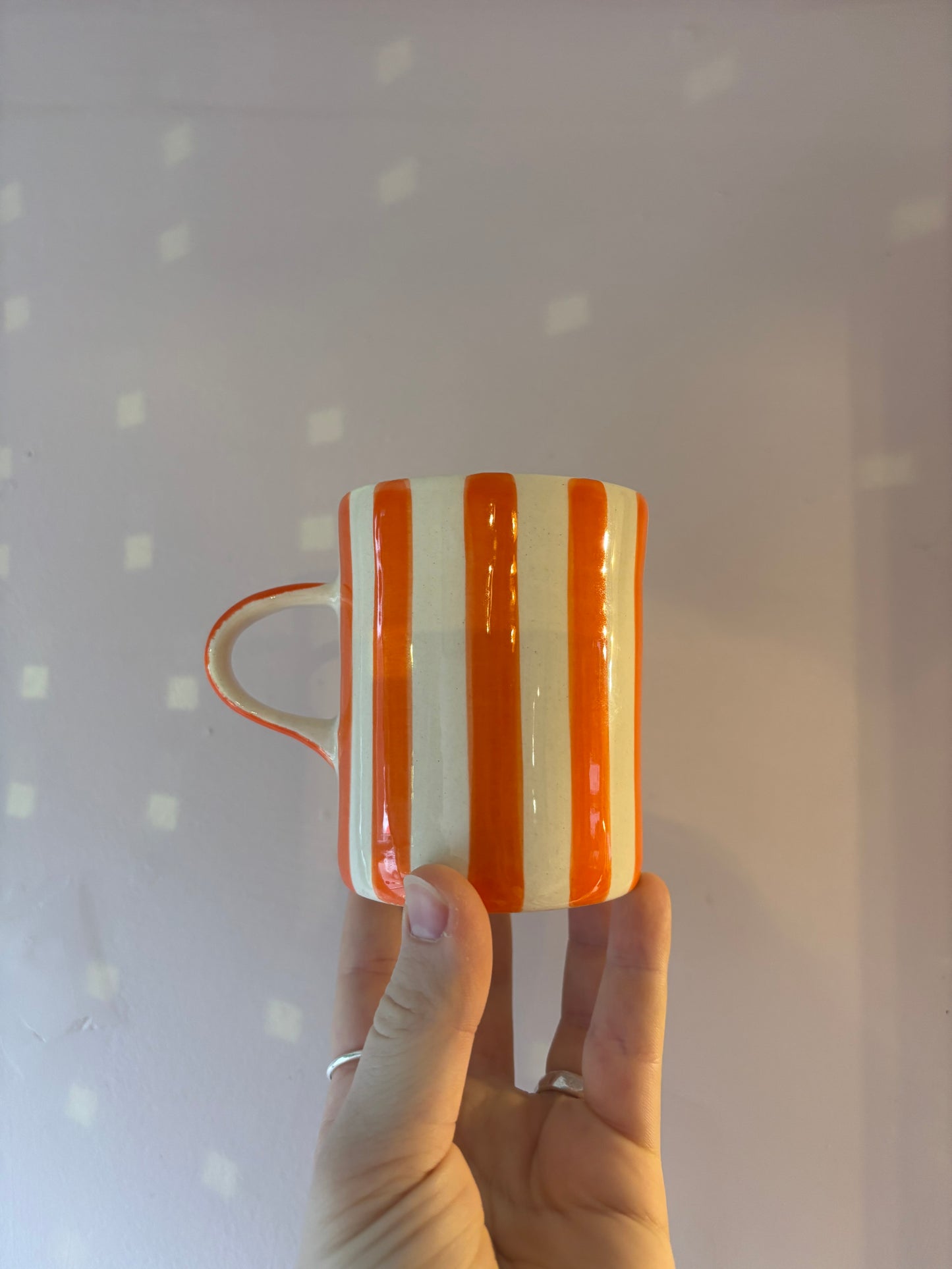 Candy stripe demi musango mug