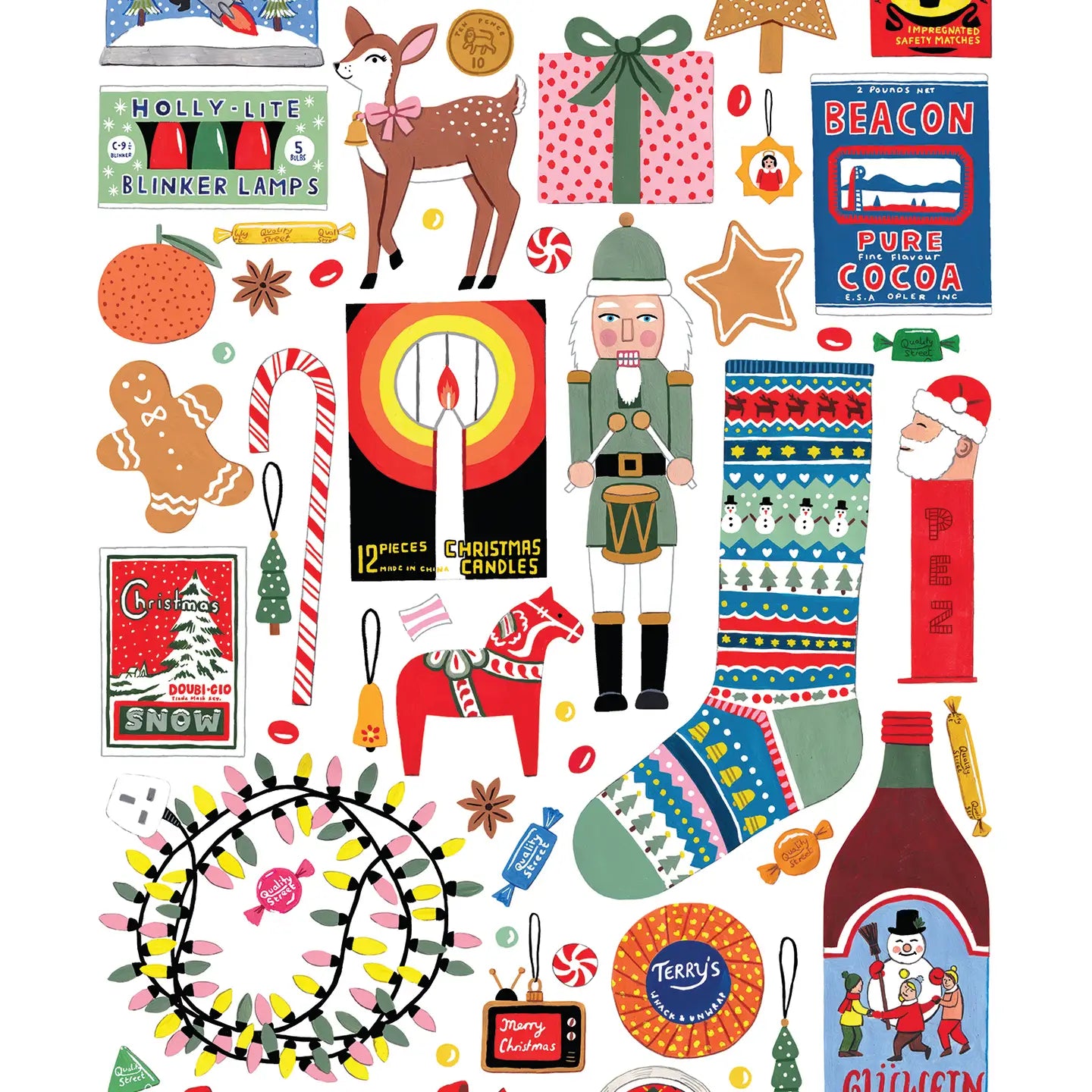 Christmas 1000-piece puzzle