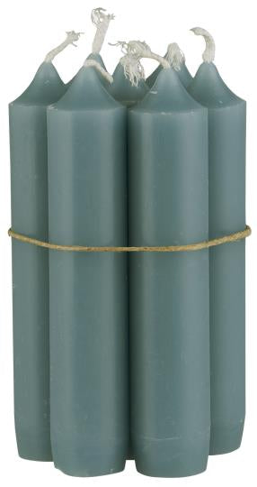Short dinner candles - bundle of 6