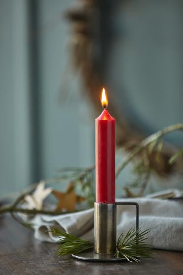 Short dinner candles - bundle of 6