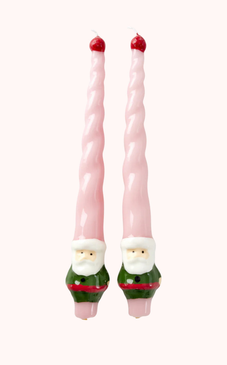 Father Christmas candles