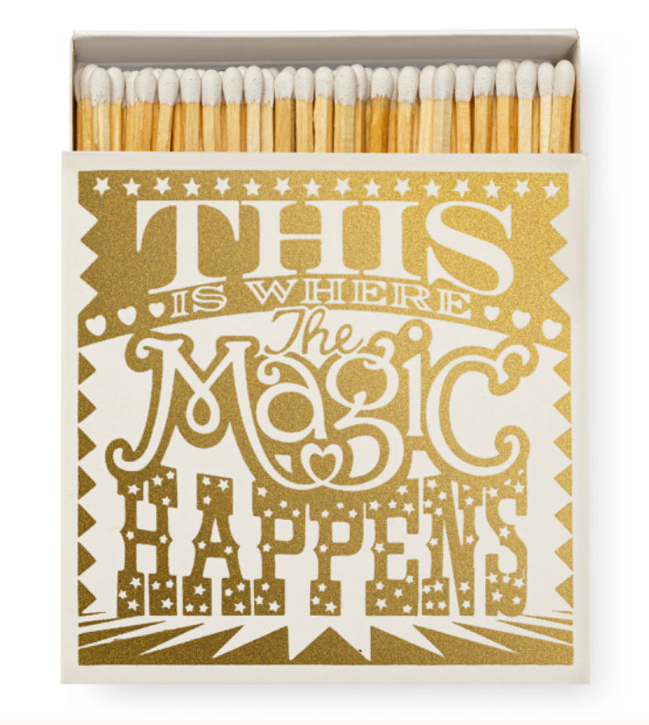 Magic happens matches