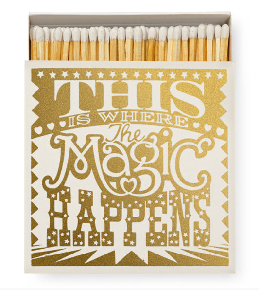 Magic happens matches