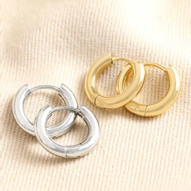 Huggie hoop earrings