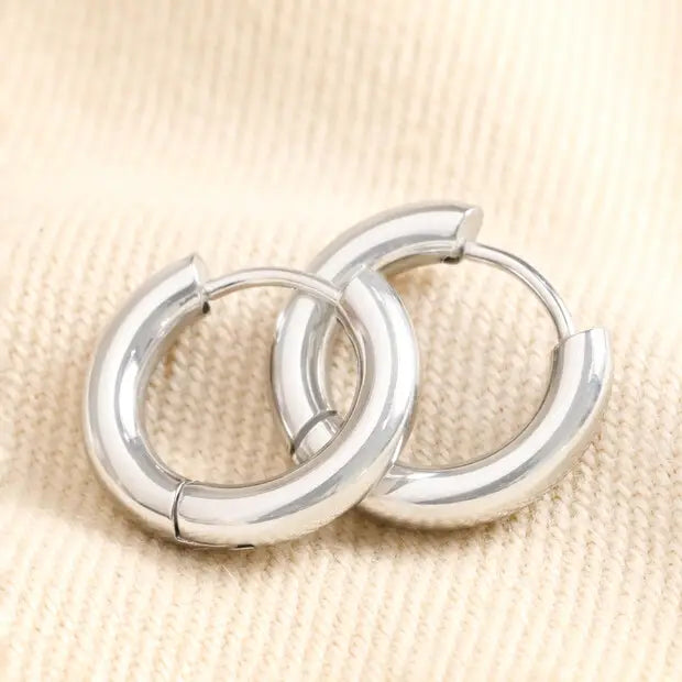 Huggie hoop earrings