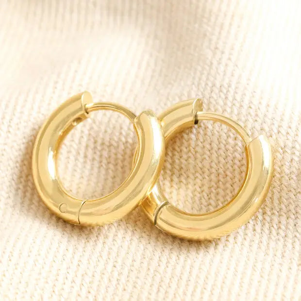 Huggie hoop earrings
