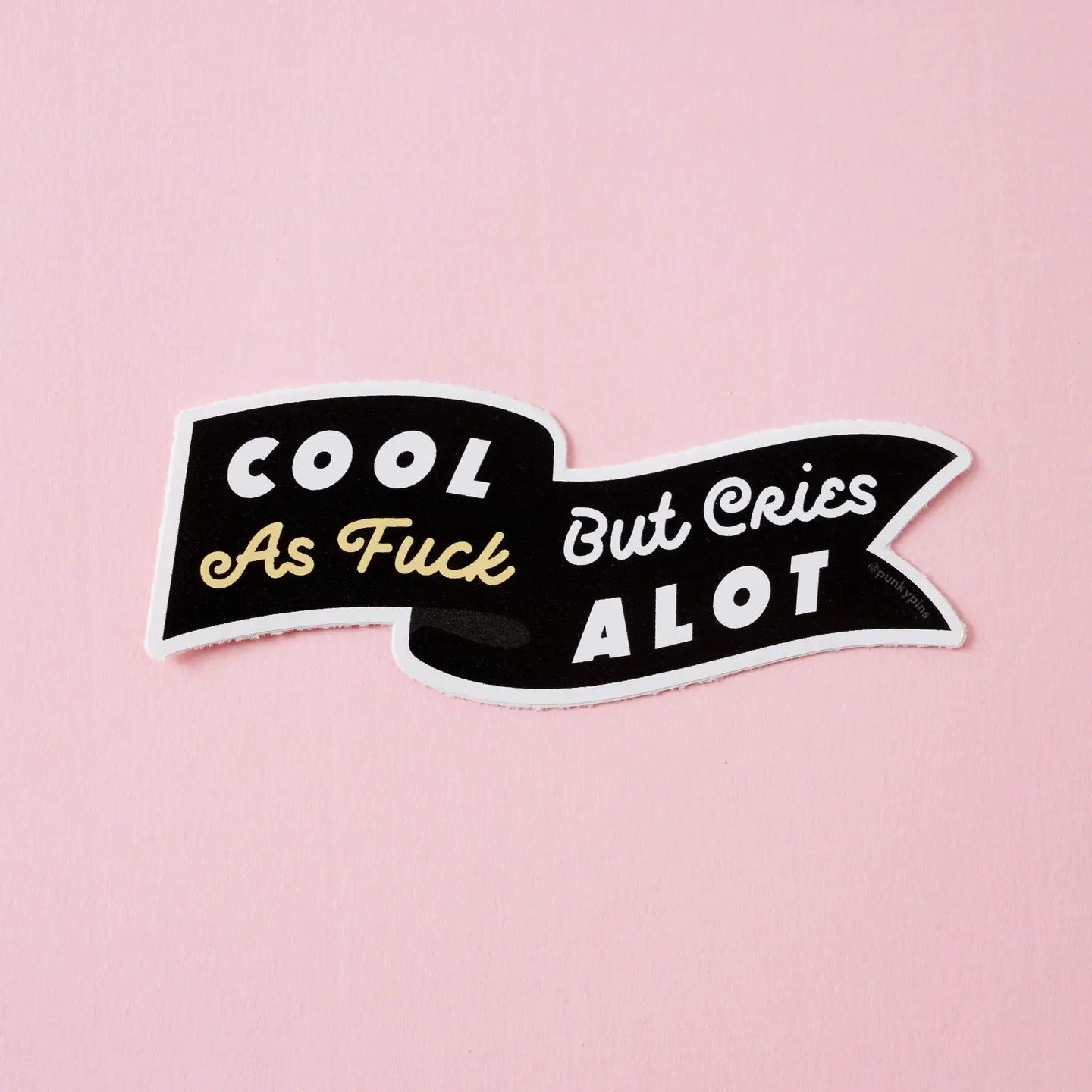 Cool as fuck sticker