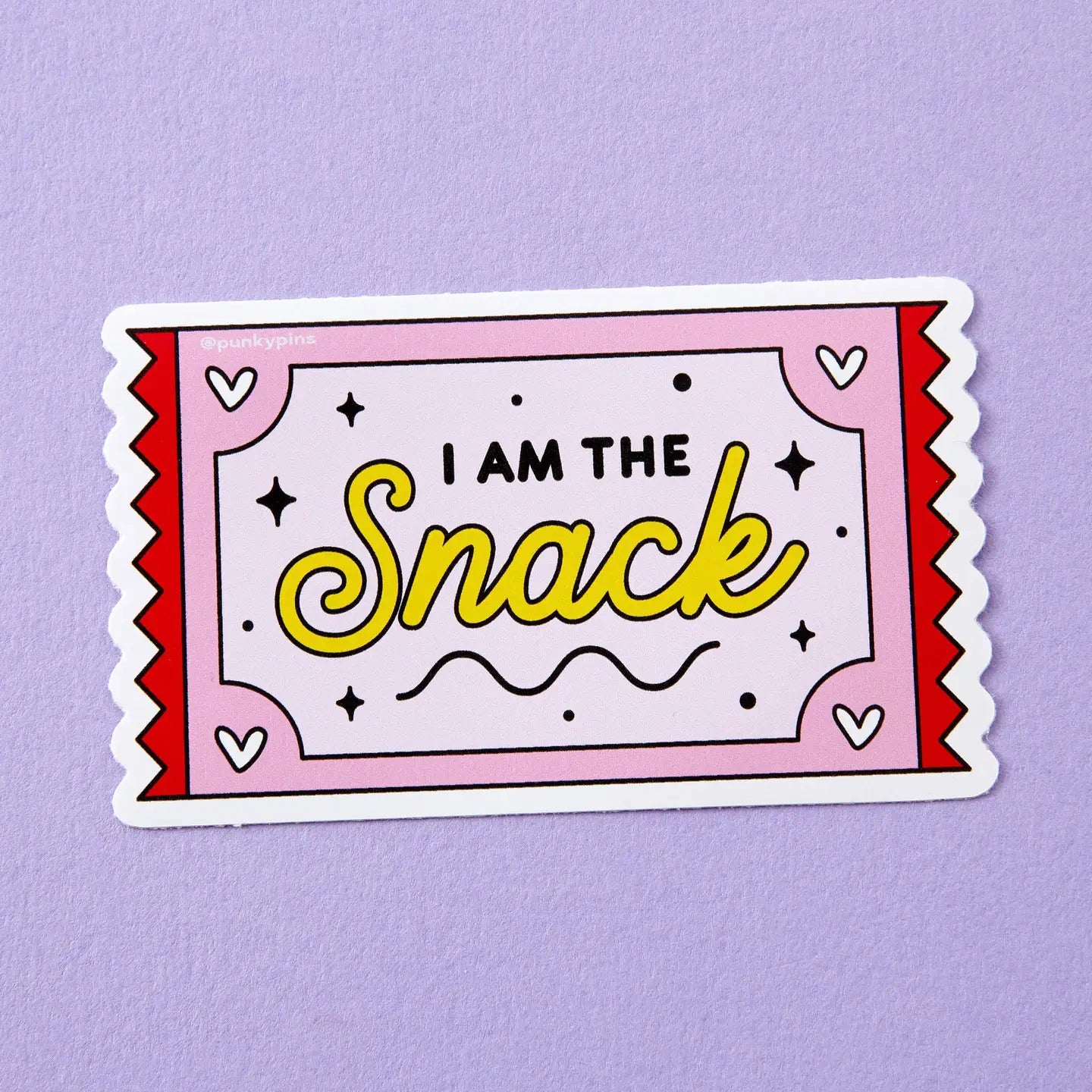 I am the snack sticker