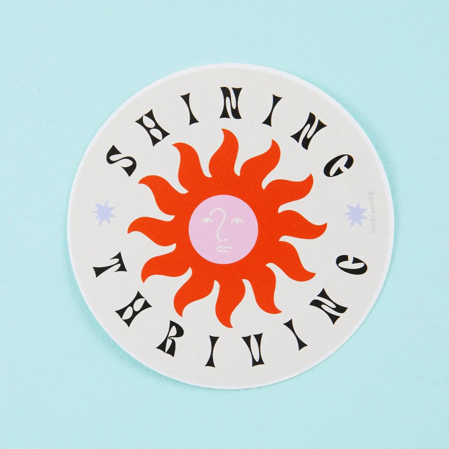 Shining thriving sticker