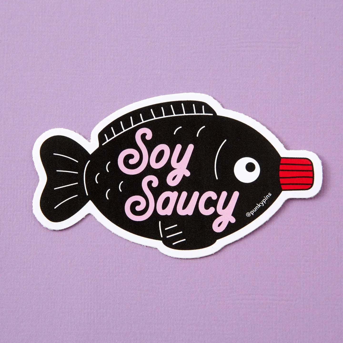 Soy saucy sticker