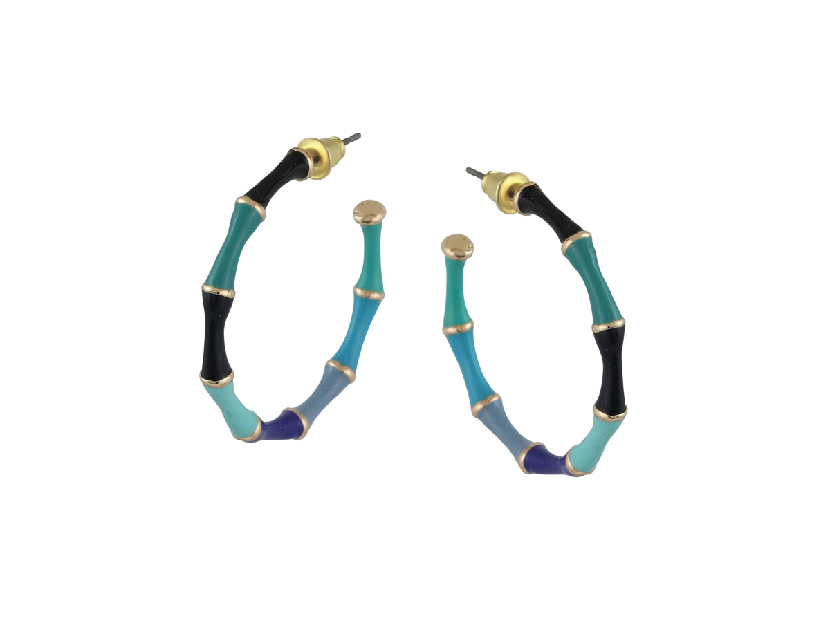 Bamboo hoops - Antonia