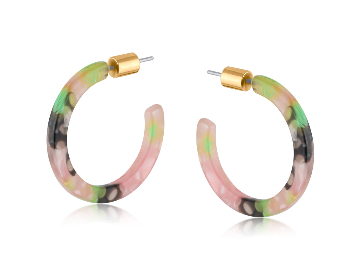Resin hoops - Ilona