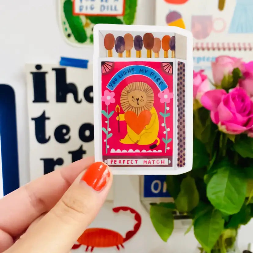 Perfect match sticker