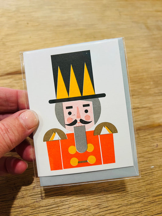 Nutcracker mini card
