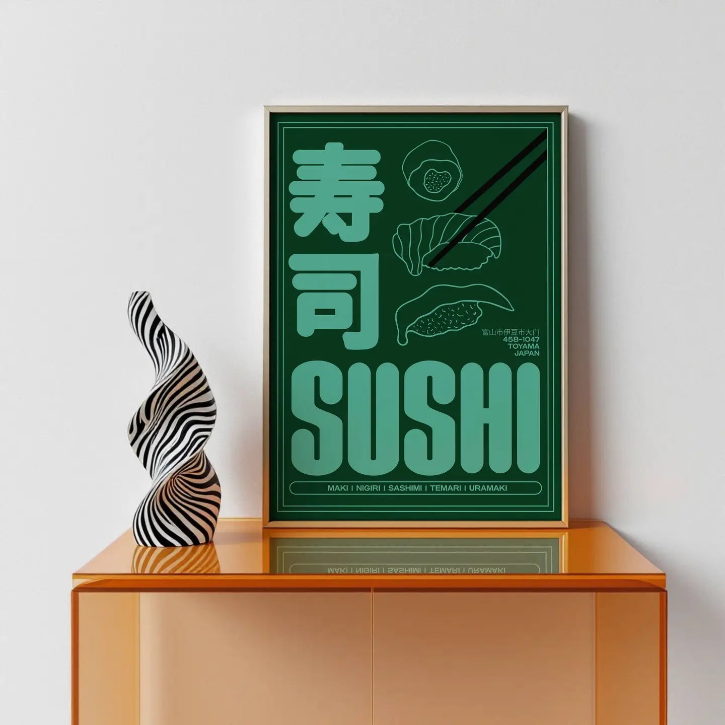 Sushi A3 print